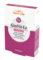 New Life Ginvit LC (L-Carnitine) 30 Tablet