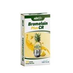 NbtLife Bromelain Plus CR 30 Kapsül