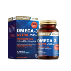 Nutraxin Omega-3 Ultra 2500 mg 30 Yumuşak Kapsül