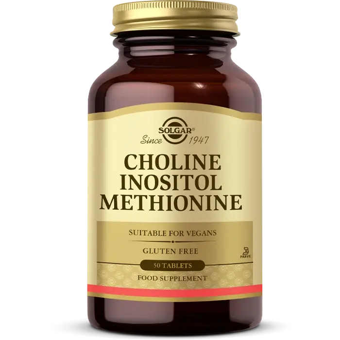 Solgar Choline Inositol Methionine 50 Tablet