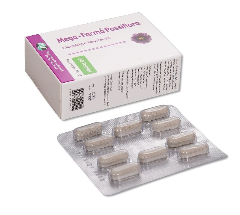 Mega-Farma Passiflora 30 Tablet