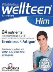 Vitabiotics Wellteen Him 13-19 years 30 Tablets