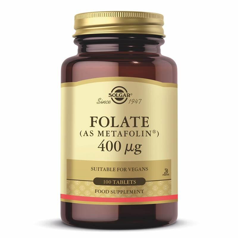Solgar Folate 400 mcg 100 Tablet