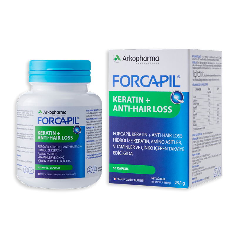 Forcapil Keratin + Anti-Hair Loss 60 Kapsül