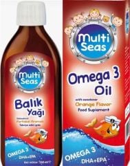 Miraderm Multi Seas Balık Yağı Şurubu 150 ml