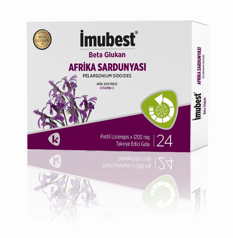 İmubest Beta Glukan Boğaz Pastili