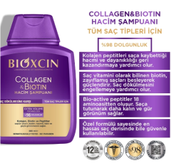 Bioxcin Collagen Biotin Saç Dökülmesine Karşı Şampuan 300 ml