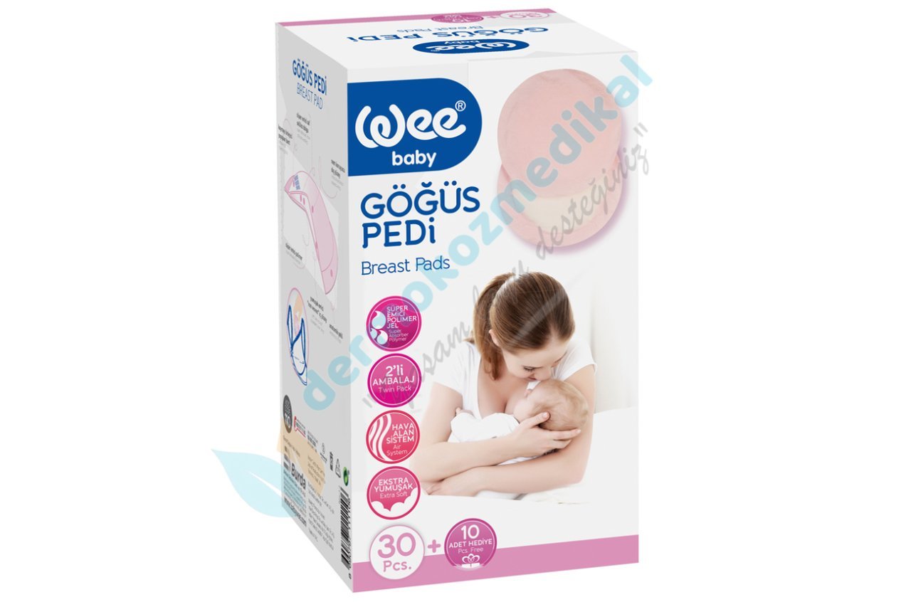 Wee Baby Göğüs Pedi 40 Adet