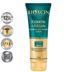 Bioxcin Keratin ve Argan Onarıcı Saç Bakım Kremi 250 ml