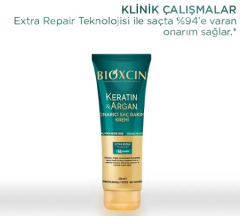 Bioxcin Keratin ve Argan Onarıcı Saç Bakım Kremi 250 ml