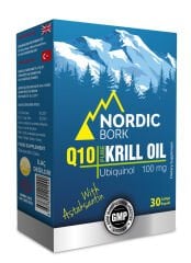 Nordic Bork Krill Oil Ubiquinol With Astaksantin 30 Kapsül