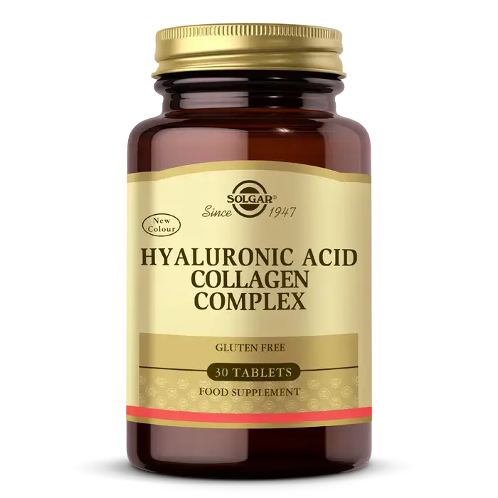 Solgar Collagen Hyaluronic Acid Complex 120 mg 30 Tablet
