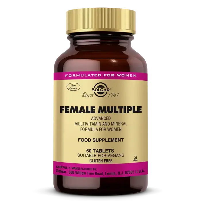 Solgar Female Multiple 60 Tablet Vitamin