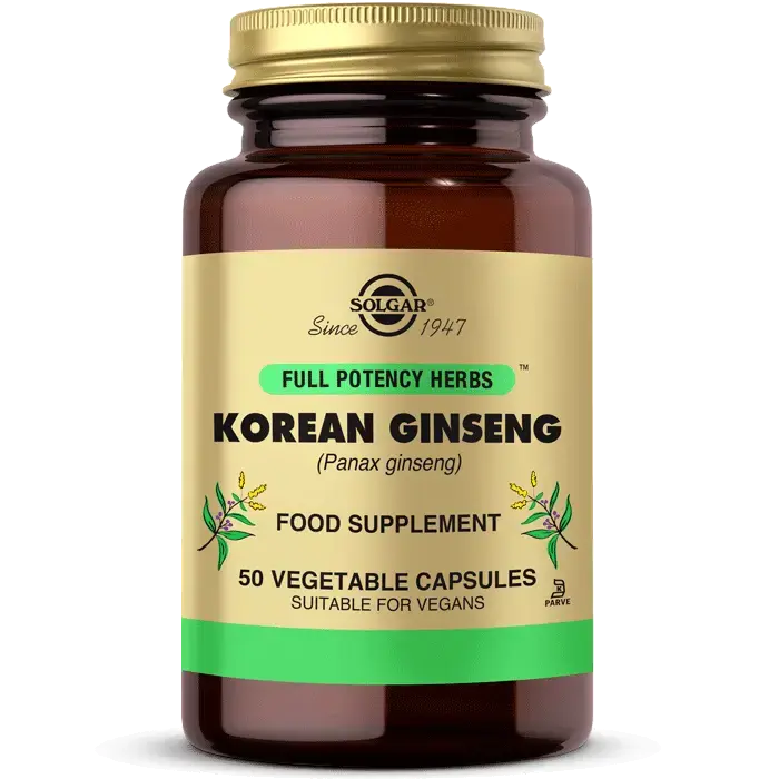 Solgar Korean Ginseng 50 Kapsül Vitamin