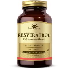 Solgar Resveratrol 60 Kapsül Vitamin