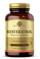 Solgar Resveratrol 60 Kapsül Vitamin