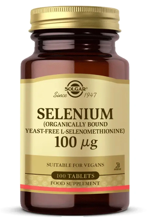 Solgar Selenium 100 mcg 100 Tablet