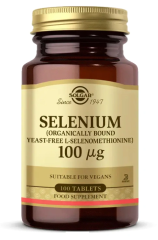 Solgar Selenium 100 mcg 100 Tablet