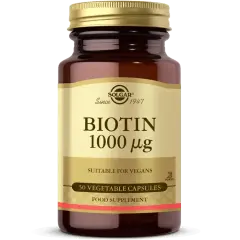 Solgar Biotin 1000 mcg 50 Kapsül Vitamin