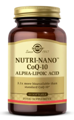 Solgar Nutri-Nano CoQ-10 Alpha Lipoic Acid 60 Kapsül