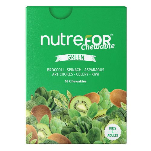 Nutrefor Chewable Green 18 Çiğneme Tableti