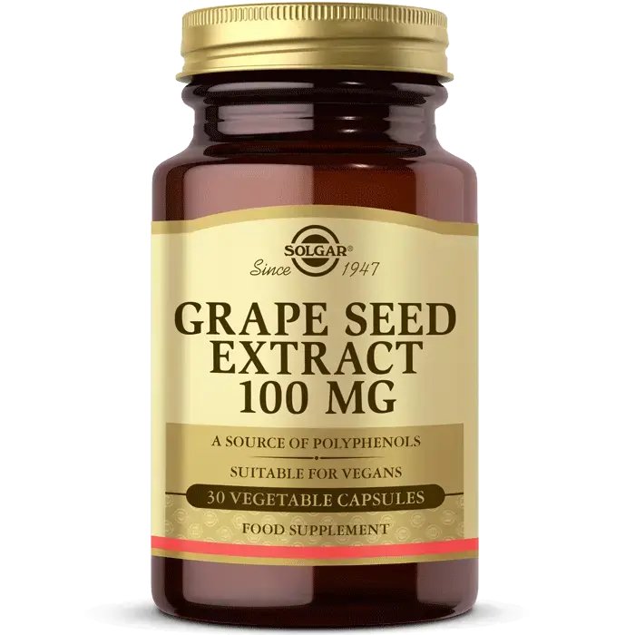 Solgar Grape Seed Extract 100mg 30 Kapsül