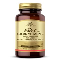 Solgar Ester-C Plus 500mg 50 Kapsül