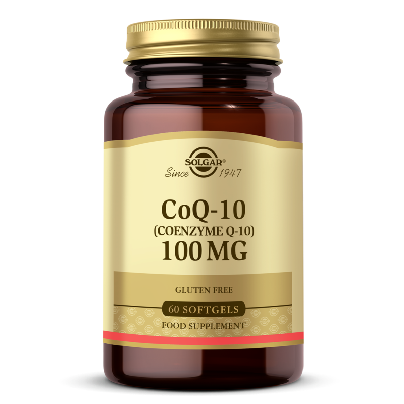 Solgar Coenzyme Q-10 100 mg 60 Kapsül Antioksidan