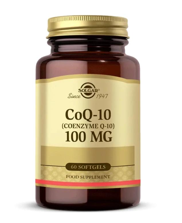 Solgar Coenzyme Q-10 100 mg 60 Kapsül Antioksidan