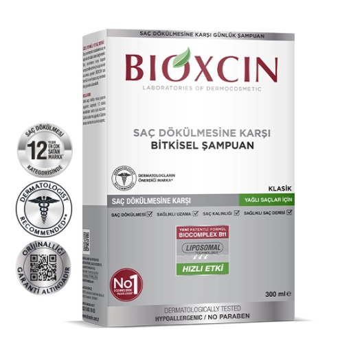Bioxcin Genesis Saç Dökülmesine Karşı Şampuan 300ml (Yağlı Saçlar)