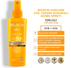 Bioxcin Sun Care Tüm Ciltler için Güneş Spreyi SPF 50+ 200 ml