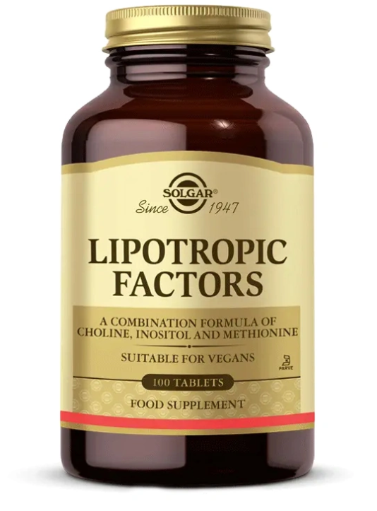 Solgar Lipotropic Factors 100 Tablet Vitamin