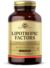 Solgar Lipotropic Factors 100 Tablet Vitamin