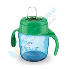 Avent Silikon Uçlu PP Damlatmaz Bardak 6m+ 200ml