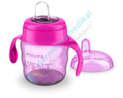 Avent Silikon Uçlu PP Damlatmaz Bardak 6m+ 200ml