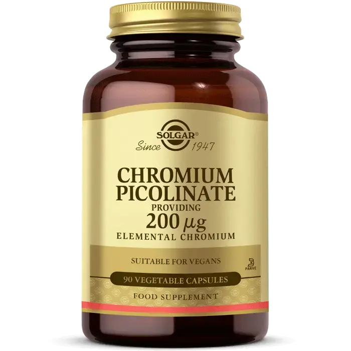 Solgar Chromium Picolinate 200 mcg 90 Kapsül Mineral