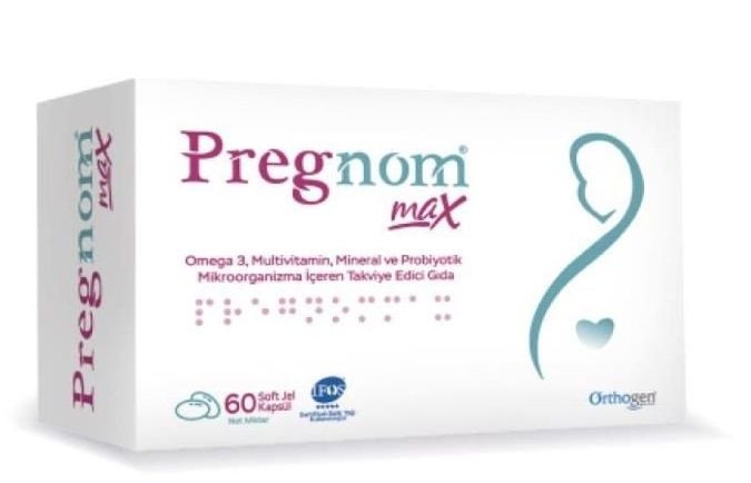 Pregnom MAX 60 Soft Gel Kapsül