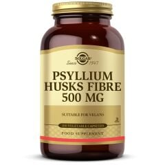 Solgar Psyllium Husks Fibre 500 mg 200 Kapsül