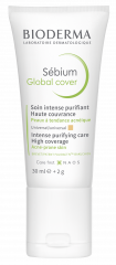 Bioderma Sebium Global Cover 30 ml Renkli Gözenek Kremi