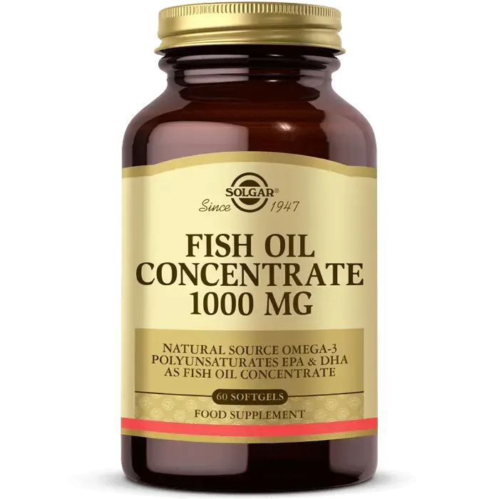 Solgar Fish Oil Concentrate 1000mg 60 Kapsül