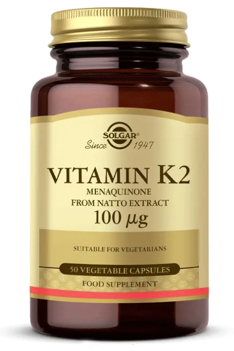 Solgar Vitamin K2 100 mcg 50 Kapsül