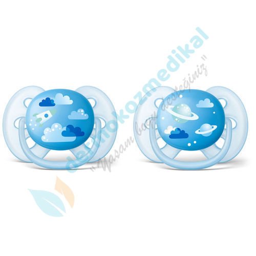 Avent Hava Delikli Ortodontik Emzik 6-18ay 2'li Ultra Soft