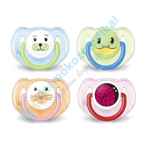 Avent Klasik Ortodontik Emzik 6-18ay 2'li Hayvan Desenli