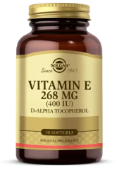 Solgar Vitamin E 400 IU 268mg 50 Kapsül
