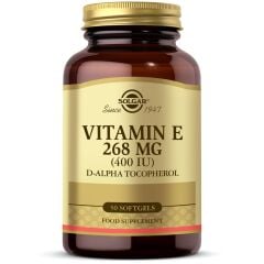 Solgar Vitamin E 400 IU 268mg 50 Kapsül