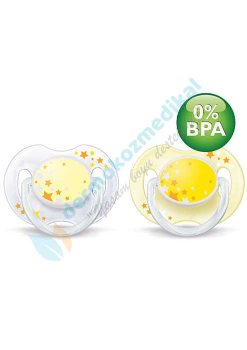 Avent Gece Emziği 0-6ay İkili Scf176/28