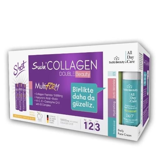Suda Collagen Double Beauty Multiform Peach 40 ML 30 Shot