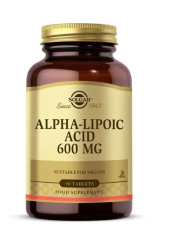 Solgar Alpha Lipoic Acid 600 mg 50 Tablet