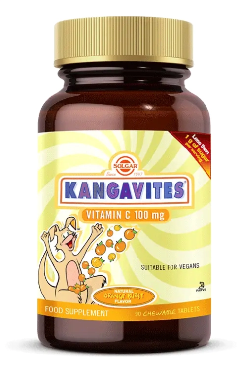 Solgar Kangavites Vitamin C 100mg 90 Tablet