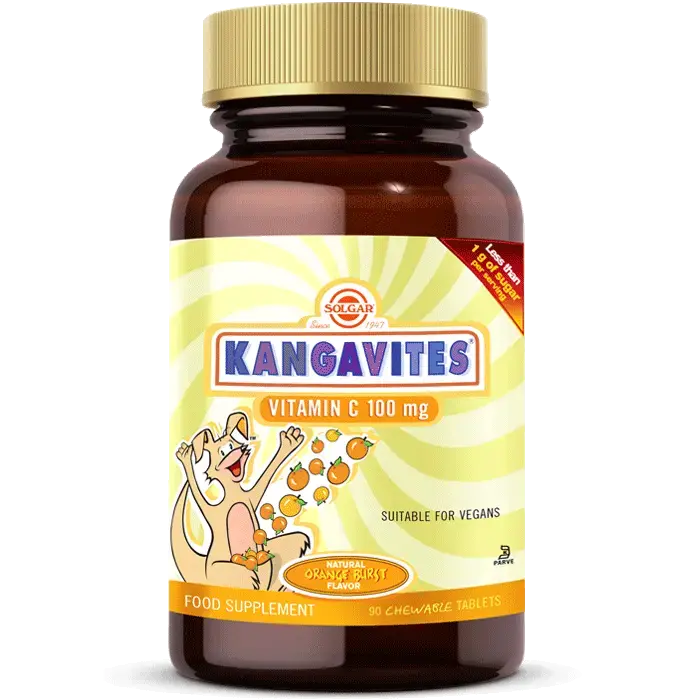 Solgar Kangavites Vitamin C 100mg 90 Tablet